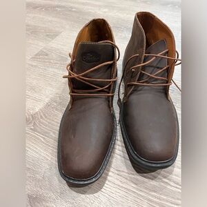 Dr. Comfort Men's Dark Brown Chukka Boots